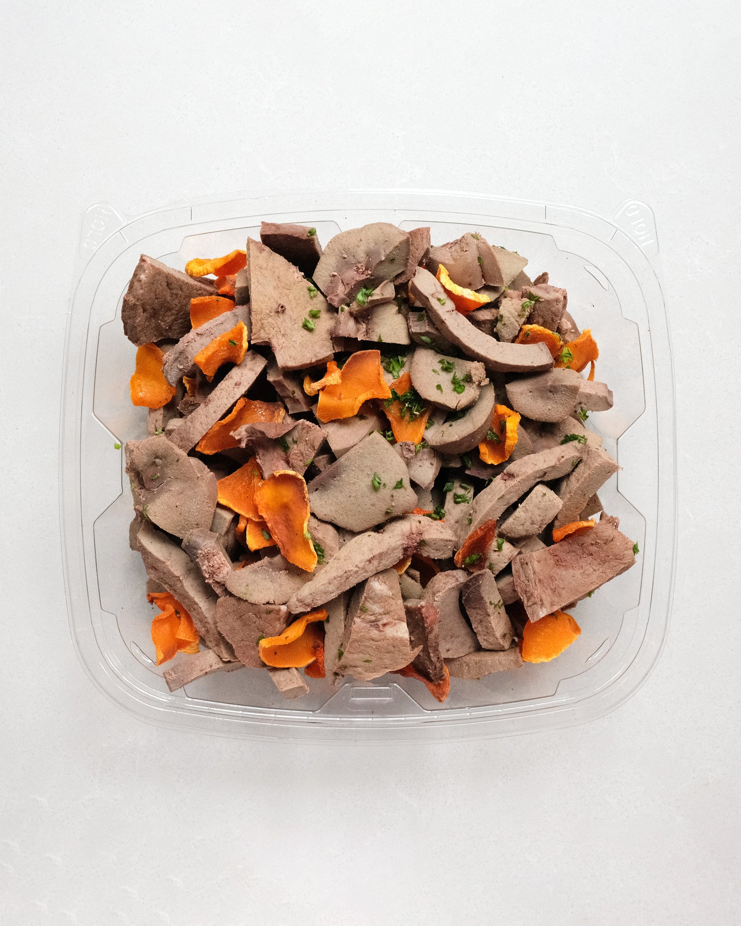 Beef Organ Topper - with Squash & Parsley
